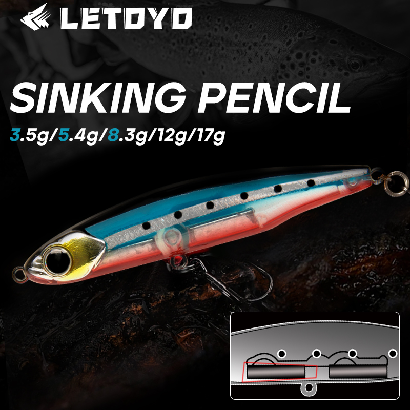 Fishing Lure Topwater - PERO 50mm/3.5g 60mm/5.4g 65mm/8.3g 75mm/13.4g 90mm/17g
