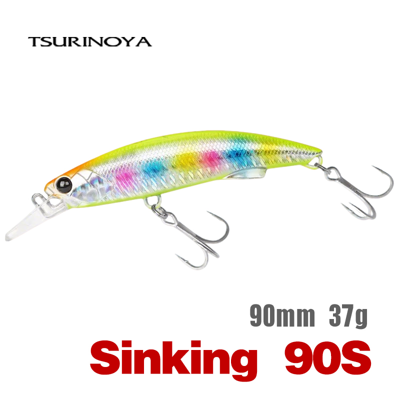 Fishing Lure Buzzbait - TSURINOYA 90 Nặng Minnow Đánh Chìm