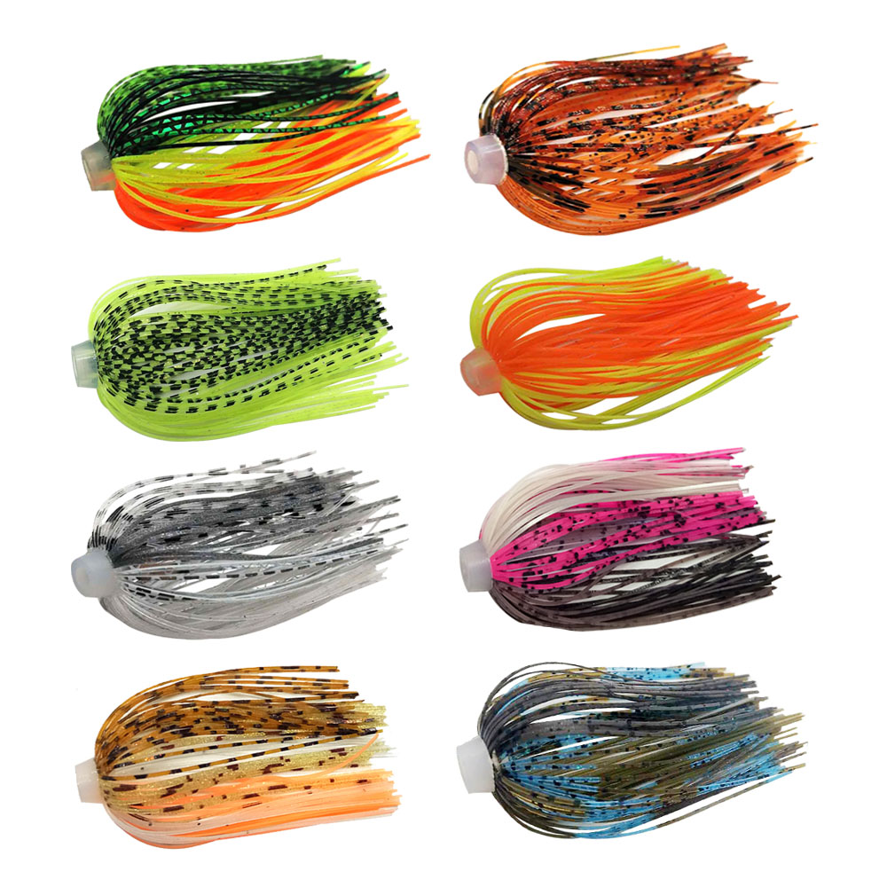 5 pcs/lot 88 Strands 64mm Sili - đánh giá và giá Fishing Lure Buzzbait