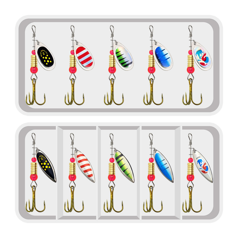 Fishing Lure Spinner Rotation  - đánh giá và giá Fishing Lure Spinner