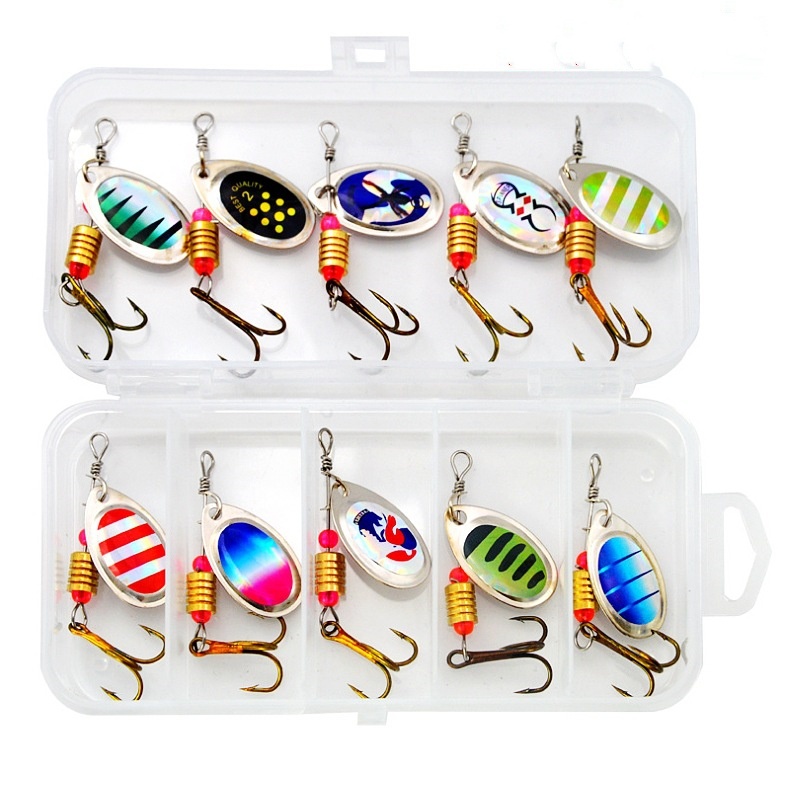 Fishing Lure Spinner Rotation  - đánh giá và giá Fishing Lure Spinner