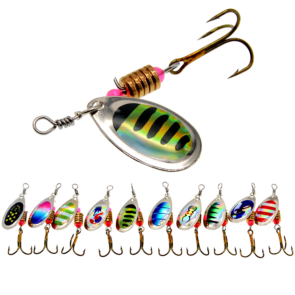 Fishing Lure Spinner Rotation  - đánh giá và giá Fishing Lure Spinner