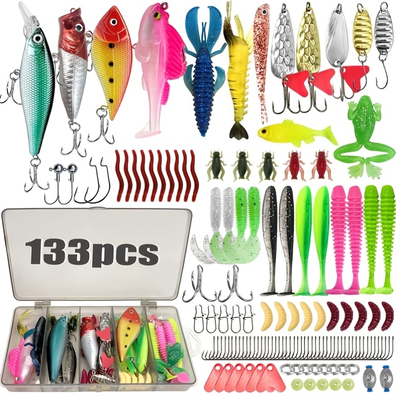 133Pcs Premium Fishing Lures T - đánh giá và giá Fishing Lure Jig