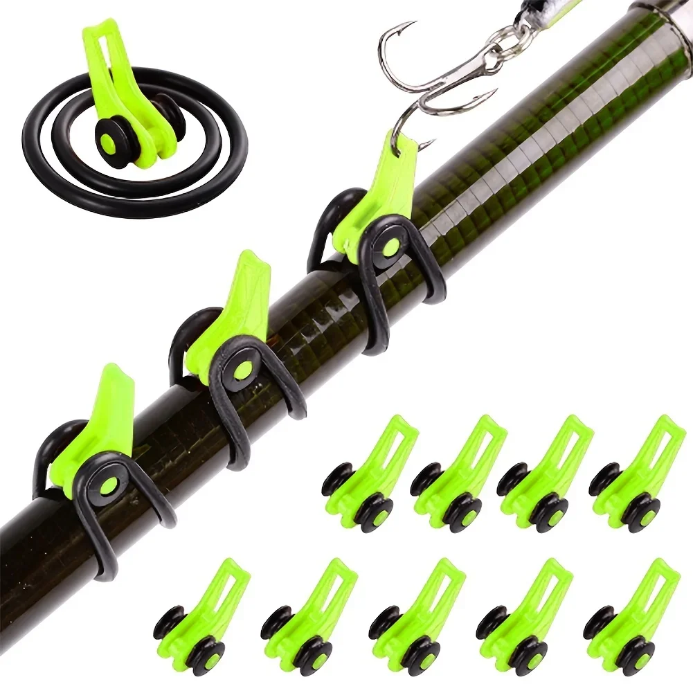10pcs/lot Fishing Rod Pole Hoo - đánh giá và giá Fishing Lure Jig