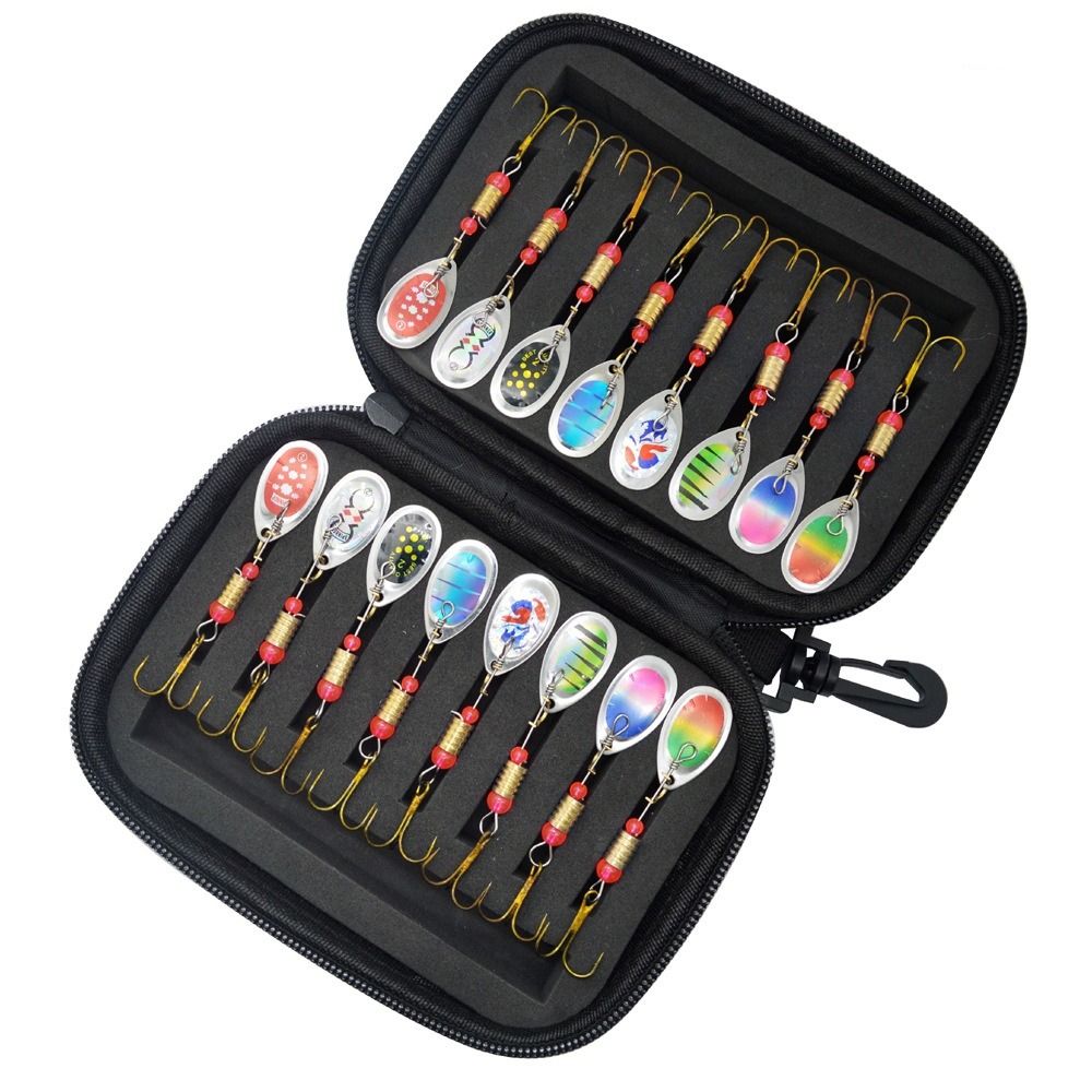 Rotating Glitter Spinners Fish - đánh giá và giá Fishing Lure Spinner