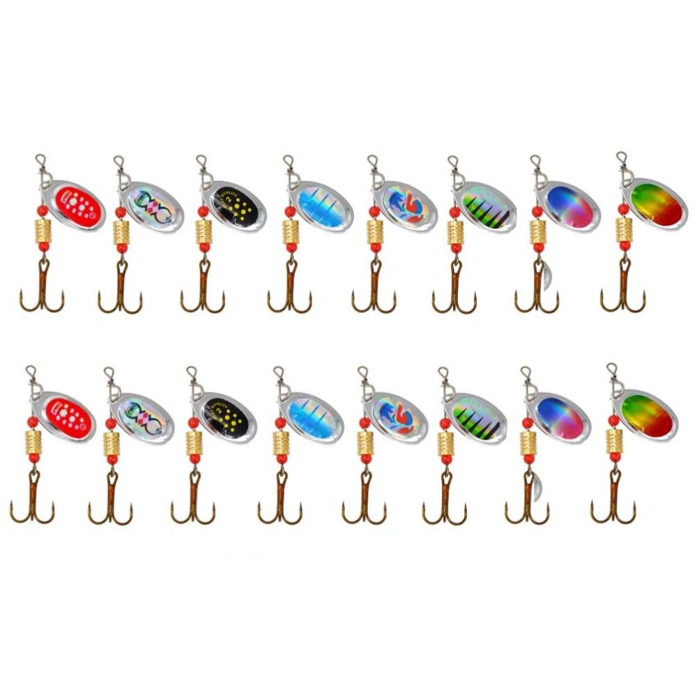 Rotating Glitter Spinners Fish - đánh giá và giá Fishing Lure Spinner